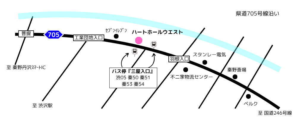 ハートホールウエスト